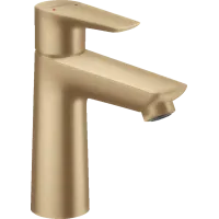 Змішувач для раковини із середнім виливом і HANSGROHE TALIS E 71712140, бронза сатин