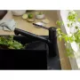 Змішувач з висувним виливом для кухонної мийки HANSGROHE ZESIS M33 74820800, нержавіюча сталь