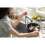 Змішувач з висувним виливом для кухонної мийки HANSGROHE ZESIS M33 74822000