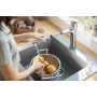 Змішувач з висувним виливом для кухонної мийки HANSGROHE ZESIS M33 74822000