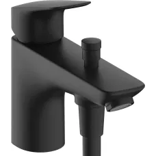 Змішувач зі швидкостями потоку на борт ванни HANSGROHE LOGIS 71315670, чорний матовий