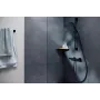 Змішувач із термостатом для душу HANSGROHE ECOSTAT ELEMENT 13346670, чорний матовий