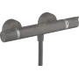 Змішувач із термостатом для душу HANSGROHE ECOSTAT 13116340, чорний