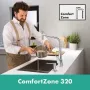 Змішувач кухонний з висувним виливом HANSGROHE METRIS SELECT M71 73820000