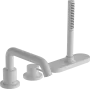 Змішувач на борт ванни HANSGROHE TECTURIS S 73447700, білий матовий