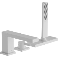 Змішувач на борт ванни HANSGROHE TECTURIS E 73443700, білий матовий