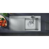 Мийка для кухні HANSGROHE S71 43306800, нержавіюча сталь