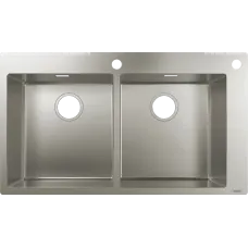 Мийка для кухні HANSGROHE S71 43311800, нержавіюча сталь