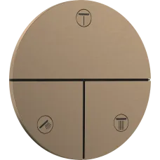 Перемикач потоків для душу HANSGROHE SHOWERSELECT COMFORT S 15558140, бронза сатин