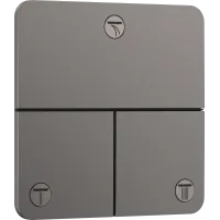 Перемикач потоків для душу HANSGROHE SHOWERSELECT COMFORT Q 15587340, чорний матовий хром