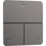 Перемикач потоків для душу HANSGROHE SHOWERSELECT COMFORT Q 15587340, чорний матовий хром
