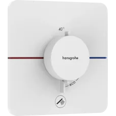 Термостат для душу HANSGROHE SHOWERSELECT COMFORT Q 15589700, білий матовий