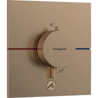 Термостат для душу HANSGROHE SHOWERSELECT COMFORT E 15575140, бронза сатин
