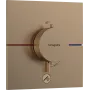 Термостат для душу HANSGROHE SHOWERSELECT COMFORT E 15575140, бронза сатин