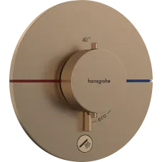 Термостат для душу HANSGROHE SHOWERSELECT COMFORT S 15562140, бронза сатин