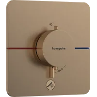 Термостат для душу HANSGROHE SHOWERSELECT COMFORT Q 15589140, бронза сатин