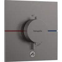 Термостат для душу HANSGROHE SHOWERSELECT COMFORT E 15575340, чорний матовий хром