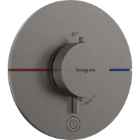 Термостат для душу HANSGROHE SHOWERSELECT COMFORT S 15562340, чорний матовий хром