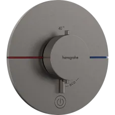 Термостат для душу HANSGROHE SHOWERSELECT COMFORT S 15562340, чорний матовий хром
