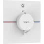 Термостат для душу HANSGROHE SHOWERSELECT COMFORT E 15571700, білий матовий