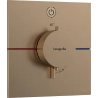 Термостат для душу HANSGROHE SHOWERSELECT COMFORT E 15571140, бронза сатин