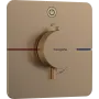 Термостат для душу HANSGROHE SHOWERSELECT COMFORT Q 15581140, бронза сатин