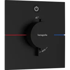 Термостат для душу HANSGROHE SHOWERSELECT COMFORT E 15571670, чорний матовий