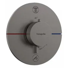Термостат для душу HANSGROHE SHOWERSELECT COMFORT S 15554340, чорний матовий хром