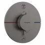 Термостат для душу HANSGROHE SHOWERSELECT COMFORT S 15554340, чорний матовий хром