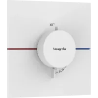 Термостат для душу HANSGROHE SHOWERSELECT COMFORT E 15574700, білий матовий