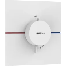 Термостат для душу HANSGROHE SHOWERSELECT COMFORT E 15574700, білий матовий