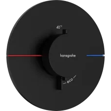 Термостат для душу HANSGROHE SHOWERSELECT COMFORT Q 15559670, чорний матовий