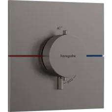 Термостат для душу HANSGROHE SHOWERSELECT COMFORT E 15574340, чорний матовий хром