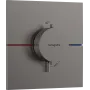 Термостат для душу HANSGROHE SHOWERSELECT COMFORT E 15574340, чорний матовий хром