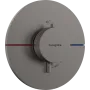 Термостат для душу HANSGROHE SHOWERSELECT COMFORT Q 15559340, чорний матовий хром