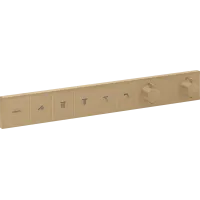 Термостат прихованого монтажу на споживачів HANSGROHE RAINSELECT 15384140, золото глянсовий