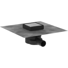Точковий злив із решіткою та монтажним комплектом HANSGROHE RAINDRAIN POINT 56247800, нержавіюча сталь