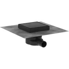 Точковий злив із решіткою та монтажним комплектом HANSGROHE RAINDRAIN POINT 56249670, чорний матовий