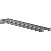 Тримач для рушників HANSGROHE ADDSTORIS 41770340, чорний матовий хром