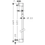 Штанга для душу HANSGROHE UNICA 26505000