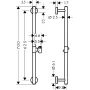 Штанга для душу HANSGROHE UNICA 26401000