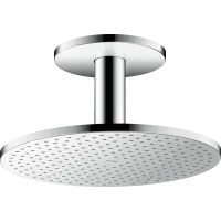 Верхній душ 300 1jet AXOR SHOWER SOLUTIONS 35301000, зі стельовим під'єднанням
