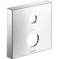 Розетка подовжувача AXOR 14968000, квадратна, 2 отвори, червоний-синій