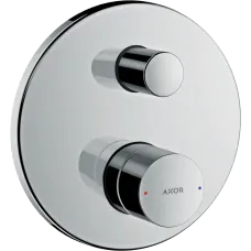 Змішувач для ванни AXOR UNO 45407000, одноважільний, прихованого монтажу, з рукояткою zero, з вбудованою захисною комбінацією EN1717