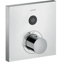 Термостат для 1 споживача AXOR SHOWER SELECT 36714000, прихованого монтажу, квадратний