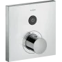 Термостат для 1 споживача AXOR SHOWER SELECT 36714000, прихованого монтажу, квадратний