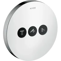 Вентиль для 3 споживачів AXOR SHOWER SELECT 36727000, круглий, СМ