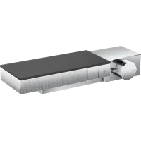 Термостат для 2 споживачів AXOR EDGE 46241000, комбінованого монтажу, з алмазним огранюванням