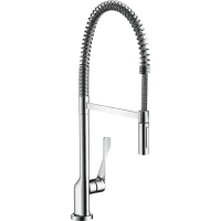 Кухонний змішувач AXOR CITTERIO 39842000, одноважільний, 230, Semi-Pro, Eco