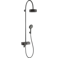 Showerpipe з одноважільним змішувачем і верхнім душем 180 1jet AXOR CITTERIO 39620340, чорний